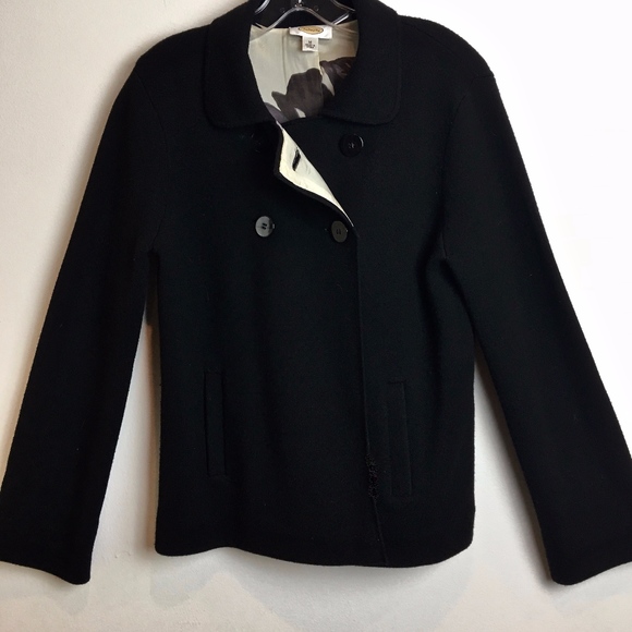 Talbots Jackets & Blazers - Talbot wool coat black women's size M